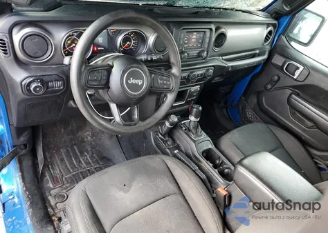 2021 Jeep Wrangler Sport из США, поврежденный, VIN 1C4GJXAG2MW762104